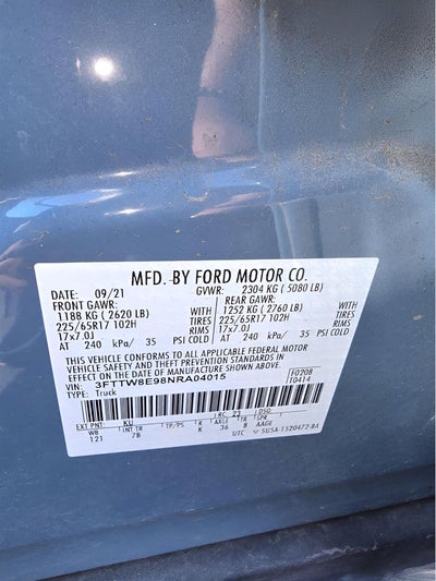 2022 Ford Maverick XLT