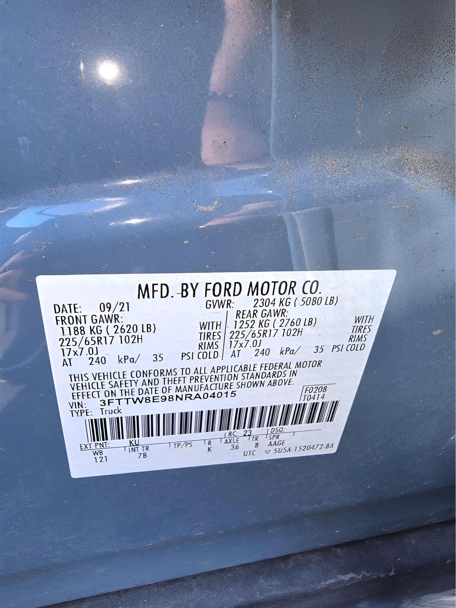 2022 Ford Maverick XLT