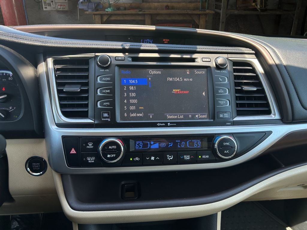 2015 Toyota Highlander Limited Platinum V6