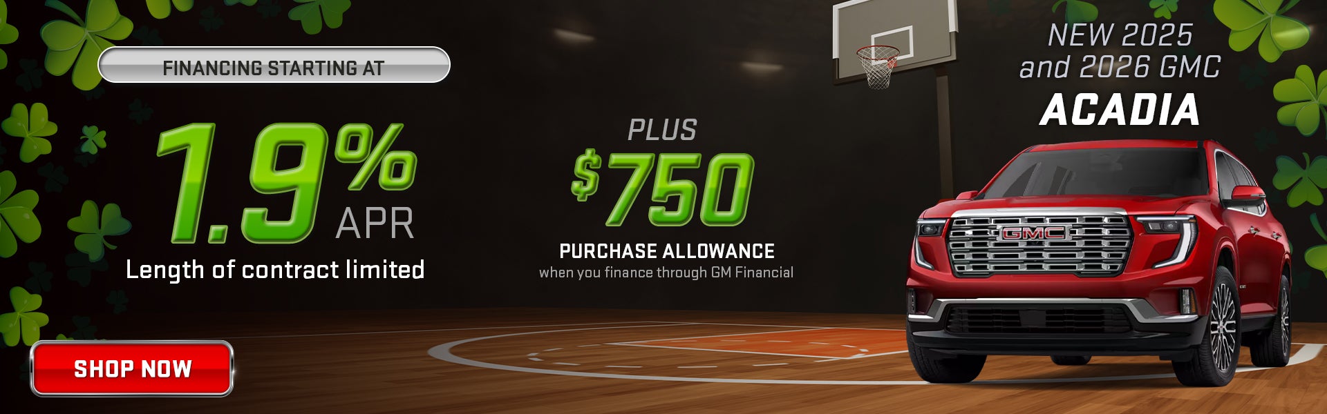 2025 2026 GMC Acadia