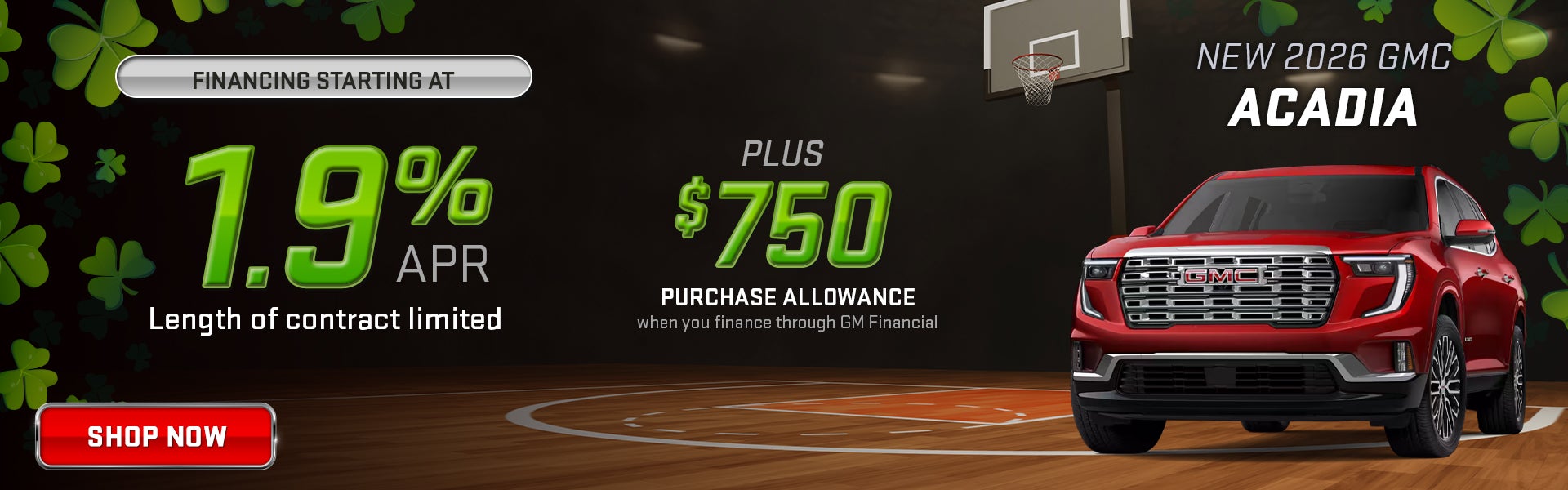 2025 2026 GMC Acadia