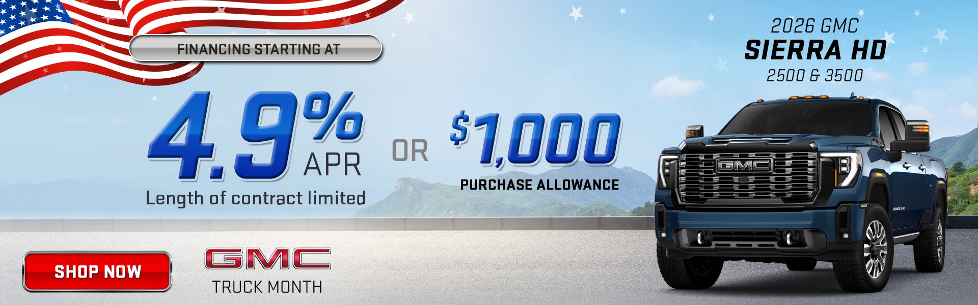 2025 GMC Sierra HD 2500 3500