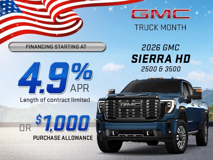 2025 GMC Sierra HD 2500 3500