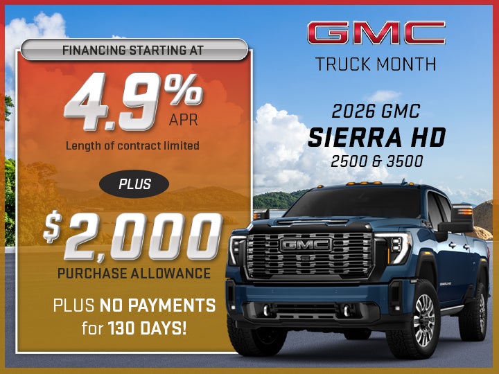 2025 GMC Sierra HD 2500 3500