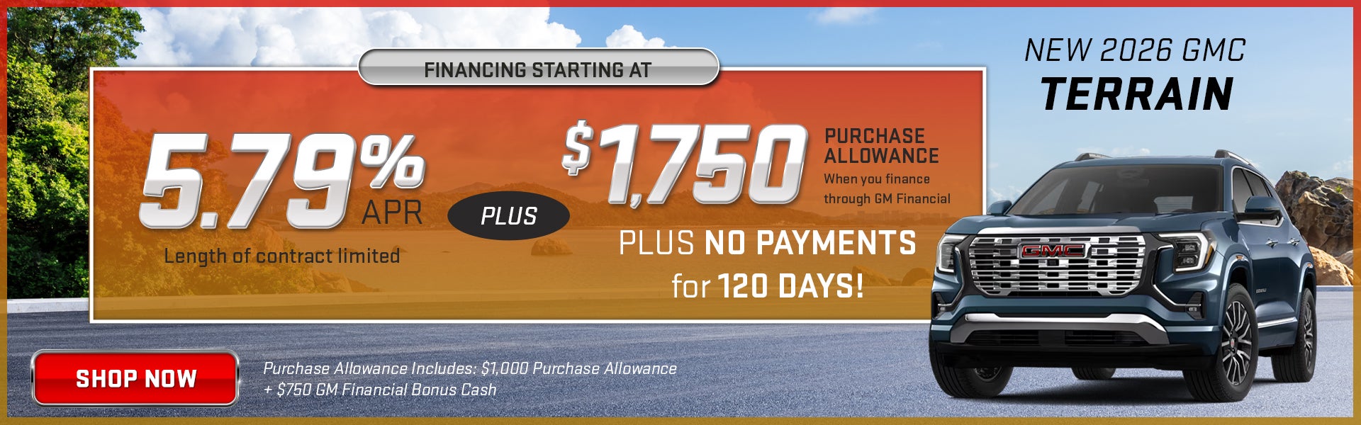 2026 GMC Terrain