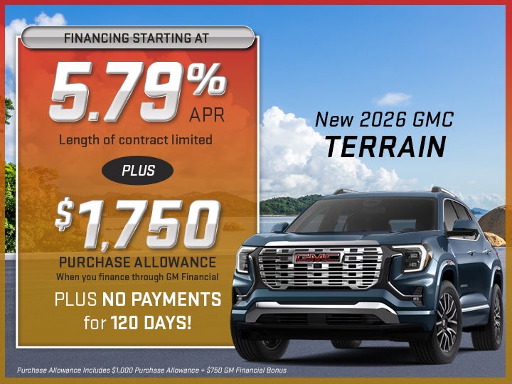 2026 GMC Terrain