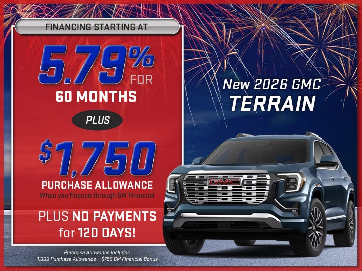 2026 GMC Terrain