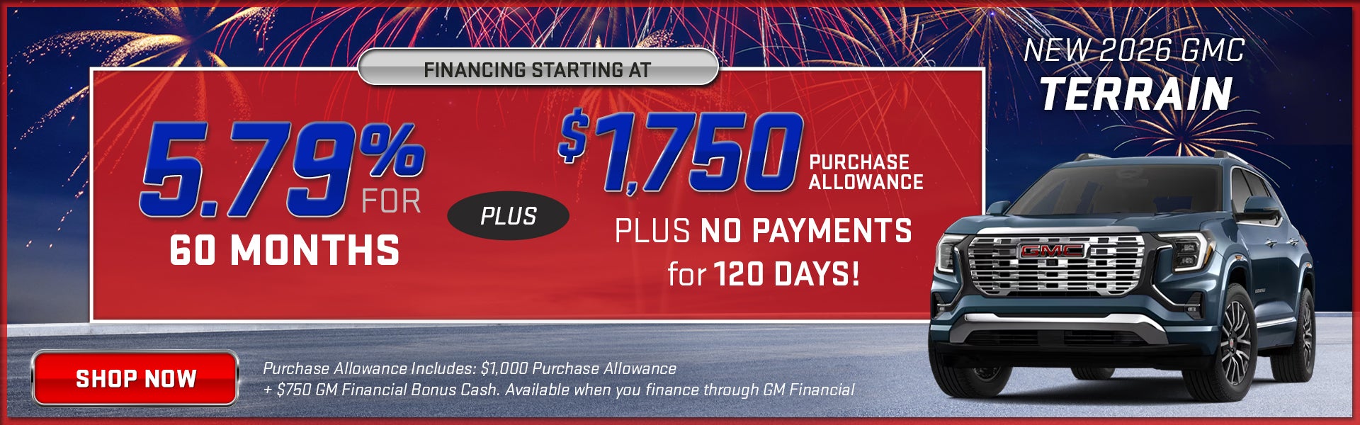 2026 GMC Terrain