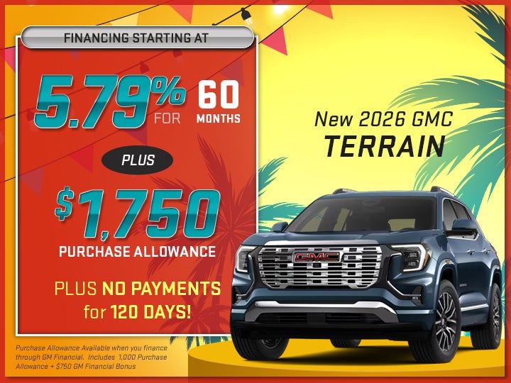 2026 GMC Terrain