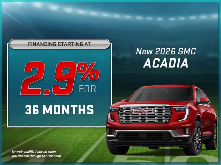 2026 GMC Acadia
