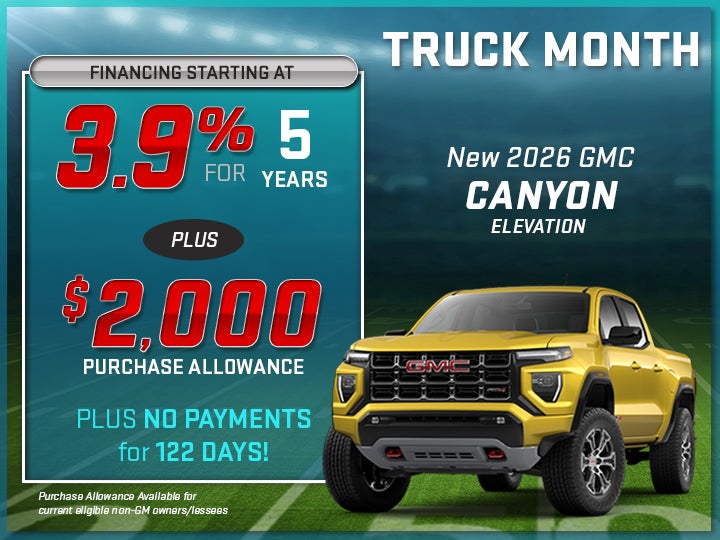 2026 GMC Canyon