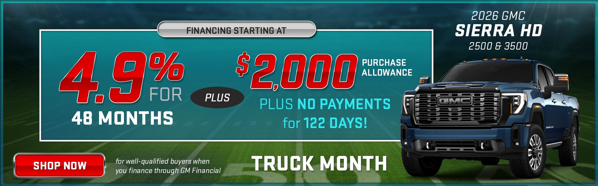 2026 GMC Sierra HD 2500 3500