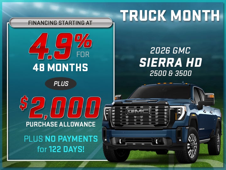2026 GMC Sierra HD 2500 3500