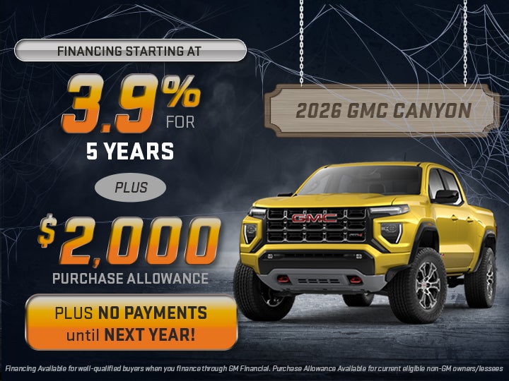 2026 GMC Canyon